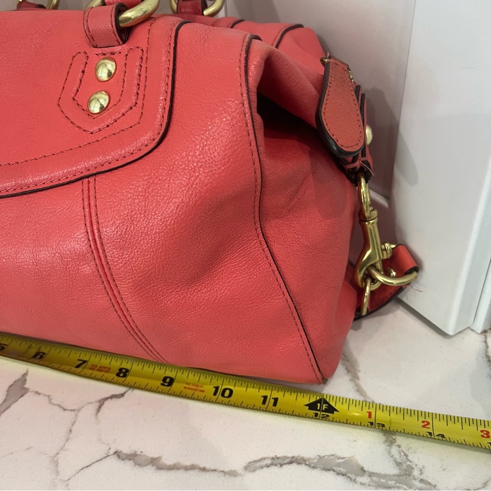 Coach, Ashley Cary All Satchel Leather Handbag - Picture 14 of 16